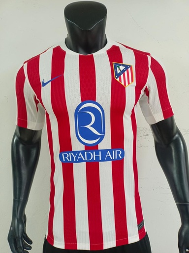 CAMISETA ATLETICO DE MADIRD , LOCAL 25/26 , PLAYER VERSION , CHAMPIONS LEAGUE VERSION , TALLA XL , J. ALVAREZ 19