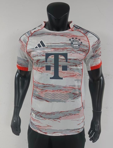 CAMISETA BAYERN MUNICH , VISITA 25/26 , PLAYER VERSION , CHAMPIONS LEAGUE VERSION , TALLA XL , KANE 9