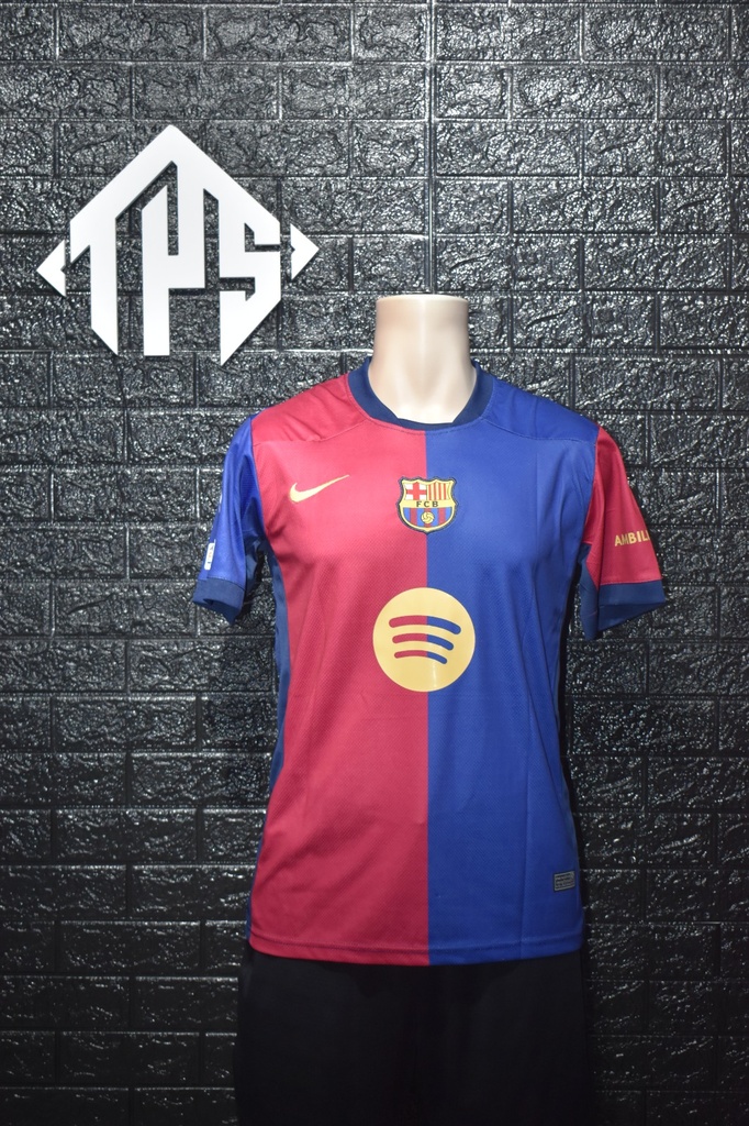 CAMISETA FC BARCELONA , LOCAL 24/25 , FAN VERSION , CHAMPIONS LEAGUE VERSION , TALLA M , PEDRI 8