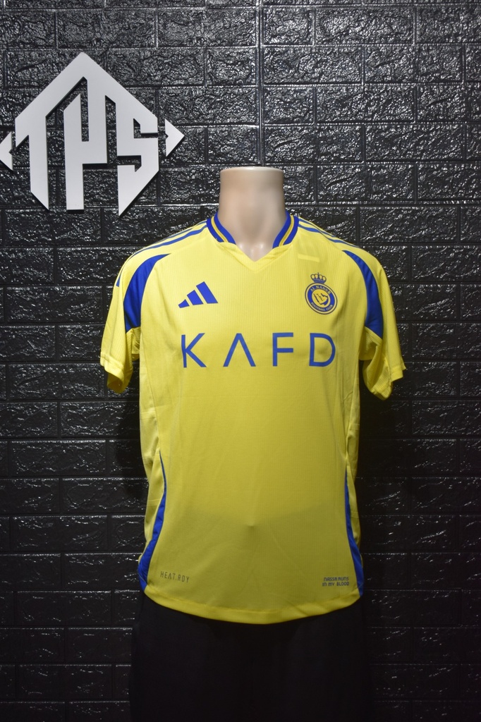 CAMISETA AL NASSER , LOCAL 24/25 , PLAYER VERSION , TALLA L , RONALDO 7