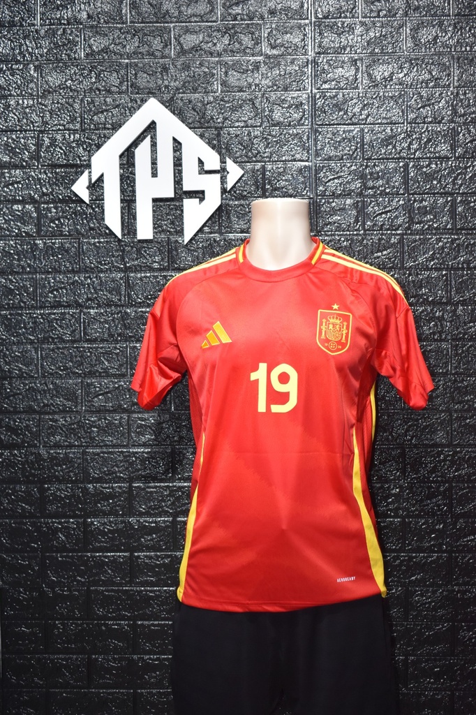 CAMISETA ESPAÑA , LOCAL 24/25 , FAN VERSION , VERSION EUROCOPA ,TALLA M , LAMINE YAMAL 19