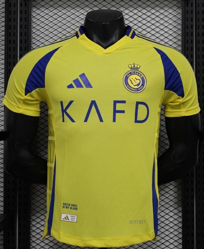 CAMISETA AL NASSER , LOCAL 24/25 , PLAYER VERSION , TALLA L , RONALDO 7