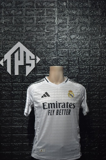 CAMISETA REAL MADRID , LOCAL 24/25 , PLAYER VERSION , CHAMPIONS LEAGUE VERSION , TALLA L , MBAPPE 9