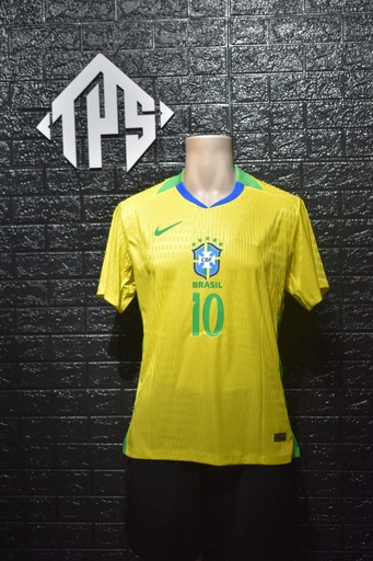 CAMISETA BRASIL , LOCAL 25/26 , PLAYER VERSION , TALLA L , NEYMAR JR 10
