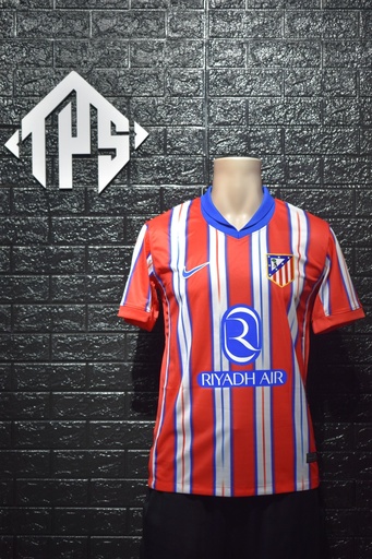 CAMISETA ATLETICO DE MADIRD , LOCAL 24/25 , FAN VERSION , CHAMPIONS LEAGUE VERSION , TALLA M , J. ALVAREZ 19