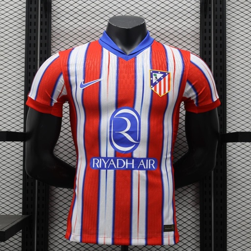 CAMISETA ATLETICO DE MADIRD , LOCAL 24/25 , FAN VERSION , CHAMPIONS LEAGUE VERSION , TALLA M , J. ALVAREZ 19